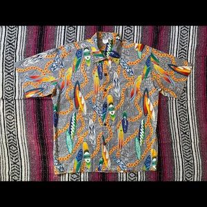 VTG Murf surfboard Hawaiian shirt